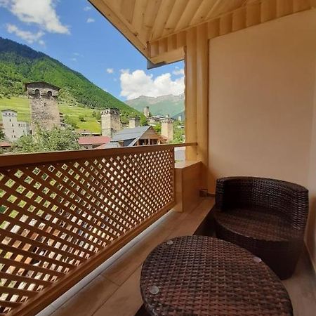 Sanli Hotel Mestia Bagian luar foto