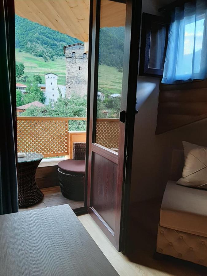 Sanli Hotel Mestia Bagian luar foto