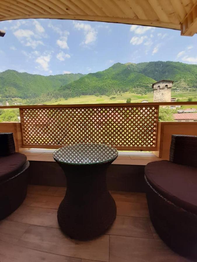 Sanli Hotel Mestia Bagian luar foto
