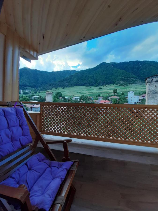 Sanli Hotel Mestia Bagian luar foto