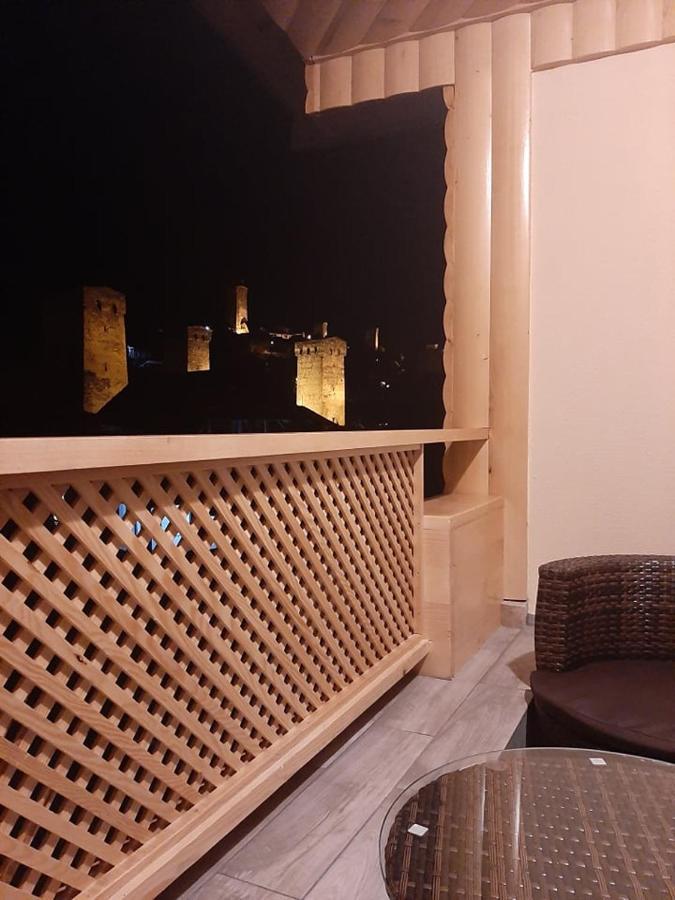 Sanli Hotel Mestia Bagian luar foto